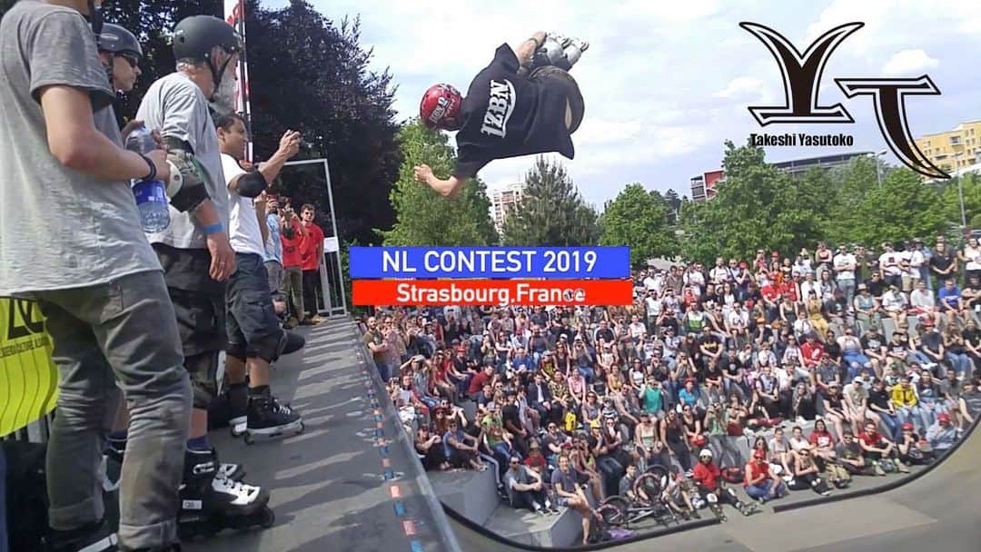安床武士のインスタグラム：「My runs at @nl_contest 2019. Here is my favorite place! I hope back to Strasbourg this year too🙏 Link in bio! フランスのストラスブールで開催された大会の映像を公開しました！ 人も街もイベントも大好きなので今年も開催される事を願っています🙏(8月末予定) 映像はプロフィールのリンク先からいけますのでチェックお願いします！ 今回は何と @kihir0 さんが映像に合わせて音楽を作ってくれました…感激っ！ ありがとうございます。 @usdskates  @goodskates_inc  @canamonroad_japan  @lzbn_official  @papasu1048  #nlcontest #rollerblading #takeshiyasutoko #安床武士 #インラインスケート #ローラーブレード」