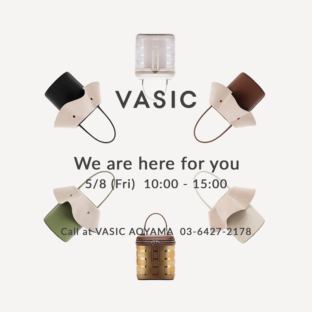 Vasic News In jpさんのインスタグラム写真 - (Vasic News In jpInstagram)「“VASIC AOYAMA 5月8日 (金) 代引き販売のお知らせ”  いつもVASICをご愛顧いただき誠にありがとうございます。  VASIC AOYAMAでは、明日5月8日(金) 10:00～15:00の間、お電話での注文を承ります。 ご購入を希望されるお客様は、下記までお問い合わせください。- — VASIC AOYAMA TEL:03-6427-2178 —  販売につきまして- 現在VASIC AOYAMAは 【臨時休業】 につき通常の営業は行っておりませんので、事前の在庫のお問い合わせは、ご遠慮いただきますようお願いいたします。  混雑状況により、お電話がつながりにくい時間帯もございますので予めご了承ください。  発送の際には送料と代引き手数料を頂戴いたします。詳しくは、当日お問い合わせください。  同一商品のご購入は、お一人様1点までとさせていただきます。  皆様のご利用をお待ち申し上げております。」5月7日 17時06分 - vasic_japan