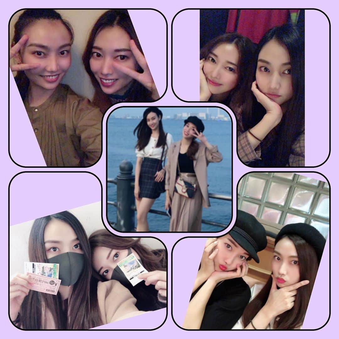蔵歩実のインスタグラム：「大人になりました👭w . . #姉妹 #家族 #japanese #japanesegirl #일본 #일본인 #일본사람#東京 #tokyo #도쿄 #モデル #model#모델 #followme  #高身長 #高身長女子 #instalove #ootd #바다 #촬영」