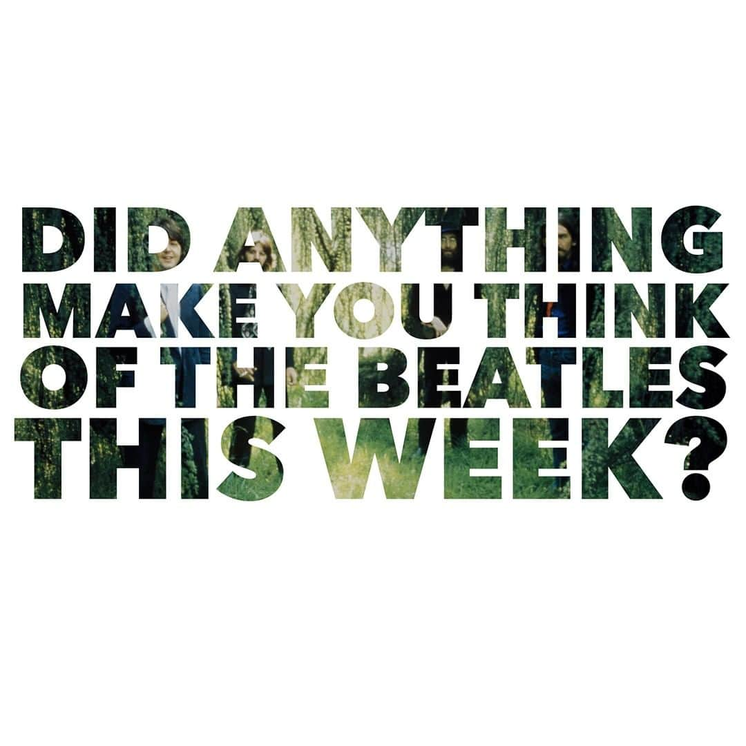 The Beatlesさんのインスタグラム写真 - (The BeatlesInstagram)「Did anything make you think of The Beatles this week?」5月7日 20時00分 - thebeatles