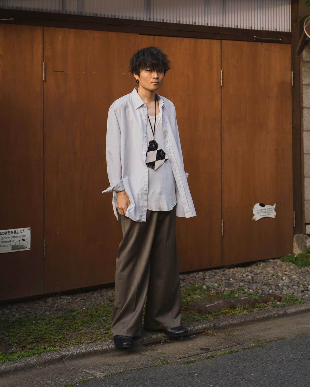 Ryoさんのインスタグラム写真 - (RyoInstagram)「ㅤㅤㅤㅤㅤㅤㅤㅤㅤㅤㅤㅤㅤ 気分の上がるノベルティー☺️☺️☺️ 首から下めっちゃ白いんだけど🙄笑 ㅤㅤㅤㅤㅤㅤㅤㅤㅤㅤㅤㅤㅤ shirt:#herill  tanktop:#masu pants:#sunsea shoes:#sunsea」5月7日 20時32分 - ryo__takashima