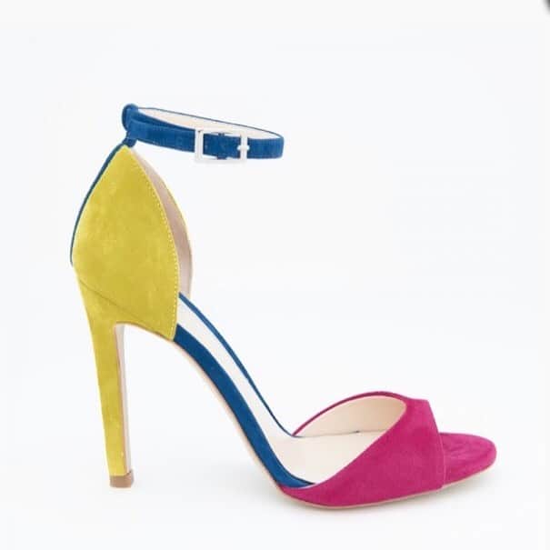のインスタグラム：「Disponibili on Line! Shop.giannimarra.com #shopnow #shoppingonline #sandals #thecolors #suede #heels #highheels #yellow #fuxia #blue #madeinitaly #onlybeautifulthings #amazing #giannimarra #girl #woman#fashionstyle #fashionblogger」