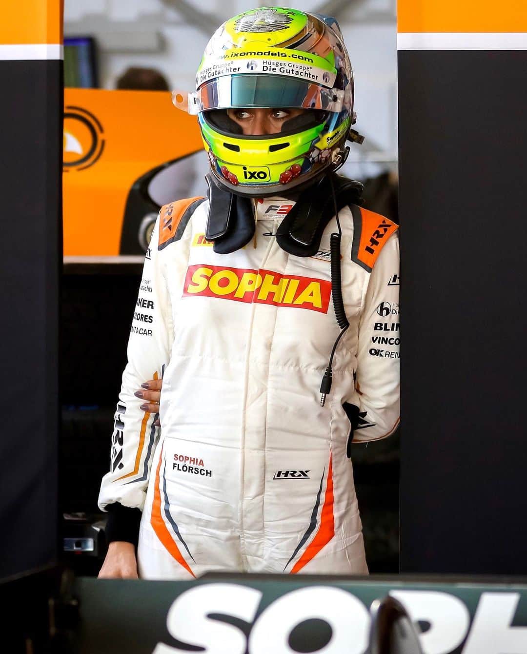 のインスタグラム：「Missing that feeling sooo much but got three races this weekend coming up 💥🏁🏎|| #sophia #sophia99 #racegirl #changeagent #racing #motorsport #munich #home #bahrain」