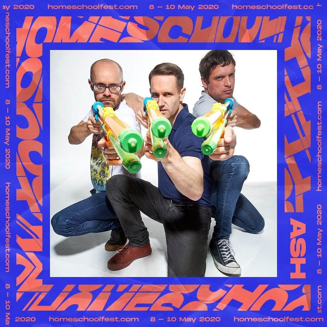 アッシュさんのインスタグラム写真 - (アッシュInstagram)「@timwheeler1977 will be playing @readdork’s Homeschool Festival main stage this Saturday (9th) at 7:45pm  #homeschoolfest #maybankholiday #ashtag #ash #ashband #festival #fest」5月8日 3時38分 - ash_1977