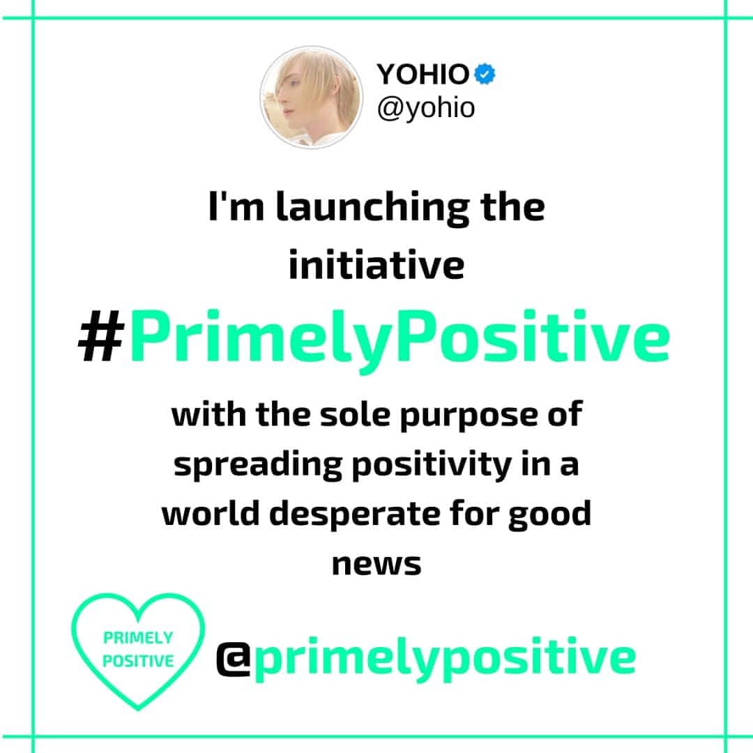 YOHIOのインスタグラム：「Hi everyone. ⁣ ⁣ I've been thinking a lot lately, and I decided that I wanted to do something to lighten up people's days, even just a little bit.⁣ ⁣ We're living in a world filled with negativity, and the current state of things is not making it better.⁣ The media, and social media, is also saturated with bad news and horrible things. ⁣ ⁣ We can choose what to focus on. We actually have that power, believe it or not. ⁣ ⁣ So I want us all to do our best thinking about the positive things in life. Forcing our minds to become a little brighter. ⁣ Even if it's just a little bit, I think it's worth the effort a thousand times over. ⁣ ⁣ So I decided to start the initiative #PrimelyPositive .⁣ ⁣ This is purely to spread positivity. ⁣ To shine a light in this dark place. ⁣ ⁣ Go to the page @primelypositive -  and we will post instructions on how YOU ALL can help contribute to this cause! ⁣ ⁣ There will be a whole series on this on my YouTube channel. ⁣ ⁣ I have spoken to a few very impactful people as well - so you can expect some very special guests coming up. Everything to help people feel a bit better during everything that's happening right now.⁣ ⁣ Are you with me in this? ⁣ ⁣ I hope we'll all be able to laugh, smile and feel a little lighter soon.⁣ I just wanted to do what I can to help make that possible. ⁣ ⁣ Thanks for reading.⁣ Love you all ❤⁣ /YOHIO ⁣ ⁣ #PrimelyPositive #positivity #spreadthelove #behappy」