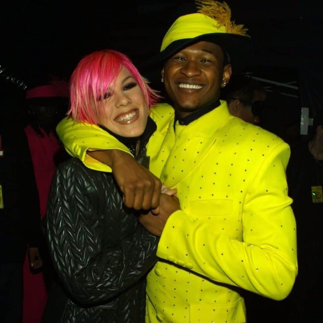 P!nk（ピンク）さんのインスタグラム写真 - (P!nk（ピンク）Instagram)「TBT @usher and I dancing to some Janet back in the day. #mtvicon #janetjackson」5月8日 4時05分 - pink