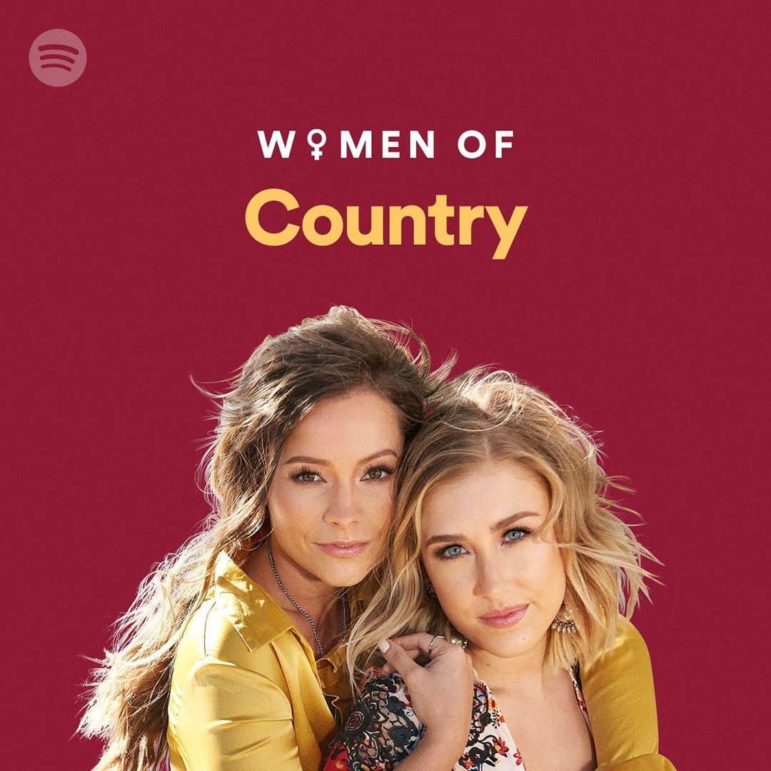 Maddie & Taeさんのインスタグラム写真 - (Maddie & TaeInstagram)「Proud to be featured on this one! Thanks, @spotify, for including us on your #WomenOfCountry playlist with all these beautiful ladies 💕 Listen now at the link in our story!」5月8日 6時13分 - maddieandtae