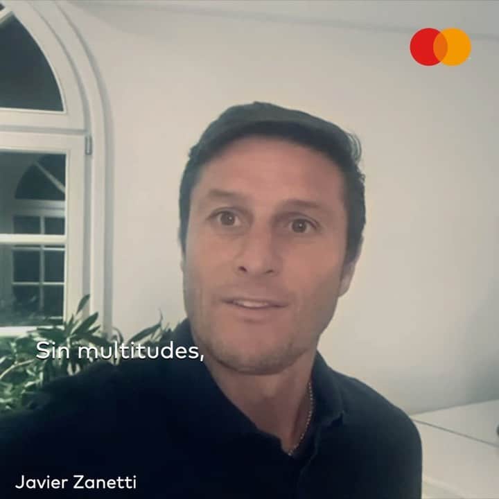 ハビエル・マスチェラーノのインスタグラム：「Sin estadios, pero en equipo. Mi participación en la campaña de @mastercardlatam junto a @javierzanetti @oscarcordoba_ @diego_reyes13 @carloszambrano5 Juntos, estamos logrando algo que no tiene precio #sponsored #SinContactoPeroUnidos」