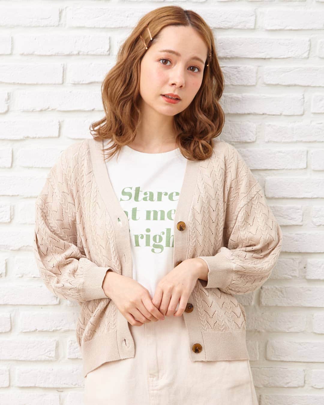 のインスタグラム：「【透かしショートカーディガン💙】﻿﻿﻿ ﻿﻿﻿﻿﻿﻿ ﻿﻿﻿﻿﻿﻿﻿﻿﻿﻿﻿﻿﻿﻿﻿﻿﻿﻿﻿﻿﻿﻿﻿﻿﻿﻿﻿﻿﻿﻿﻿﻿﻿﻿﻿﻿﻿﻿﻿﻿﻿﻿﻿﻿﻿﻿﻿﻿﻿﻿﻿﻿﻿﻿﻿﻿﻿﻿﻿﻿﻿﻿﻿﻿﻿﻿﻿﻿﻿﻿﻿﻿﻿﻿﻿﻿﻿﻿﻿﻿﻿﻿﻿﻿﻿﻿﻿﻿﻿﻿﻿﻿﻿﻿﻿﻿﻿﻿﻿﻿﻿﻿﻿﻿﻿﻿﻿﻿﻿﻿﻿﻿﻿﻿﻿﻿﻿﻿﻿﻿﻿﻿﻿﻿﻿﻿﻿﻿﻿ ▫️透かしショートカーディガン7分袖﻿ ▫️#610649﻿ ▫️￥1,990+tax﻿﻿﻿﻿﻿﻿﻿﻿﻿﻿﻿﻿﻿﻿﻿﻿﻿﻿﻿﻿﻿﻿﻿﻿﻿﻿﻿﻿﻿﻿﻿﻿﻿﻿﻿﻿﻿﻿﻿﻿﻿﻿﻿﻿﻿﻿﻿﻿ ﻿▫️4色展開﻿﻿ ﻿　﻿﻿﻿﻿﻿﻿﻿﻿﻿﻿﻿﻿﻿﻿﻿﻿ ﻿ ナチュラルな雰囲気の透かし編みカーディガンはショート丈で好バランスに…❣️﻿ ﻿ ﻿ すっきりと開いたVネックはどんなインナーにも合わせやすくなっています◎☺️﻿ ﻿ ふんわりとしたスリーブとゆるシルエットでトレンド感たっぷりのスタイルが完成🌟﻿ ﻿ ﻿ 初夏のこの時期に必ずほしいマストアイテムです✨﻿ ﻿ ﻿ ﻿﻿﻿﻿﻿ #ingni ﻿﻿﻿﻿﻿﻿﻿﻿﻿﻿﻿﻿﻿﻿﻿﻿﻿﻿﻿﻿﻿﻿﻿﻿﻿﻿﻿﻿﻿﻿﻿﻿﻿﻿﻿﻿﻿﻿﻿﻿﻿﻿﻿﻿﻿﻿﻿﻿﻿﻿﻿﻿﻿﻿﻿﻿﻿﻿﻿﻿﻿﻿﻿﻿﻿﻿﻿﻿﻿﻿﻿﻿﻿﻿﻿﻿﻿﻿﻿﻿﻿﻿﻿﻿﻿﻿﻿﻿﻿﻿﻿﻿﻿﻿﻿﻿﻿﻿﻿﻿﻿﻿﻿﻿﻿﻿﻿﻿﻿﻿﻿﻿﻿﻿﻿﻿﻿﻿﻿﻿ #トップス#ニット#大人#置き画 #置き画倶楽部#トレンド#可愛い#お洒落#プチプラ#ootd #きょこ #お洒落さんと繋がりたい#ss﻿﻿﻿﻿﻿﻿﻿﻿﻿﻿﻿﻿﻿﻿﻿﻿﻿﻿﻿﻿﻿﻿﻿﻿﻿﻿﻿﻿﻿﻿﻿﻿﻿﻿﻿﻿﻿﻿﻿﻿﻿﻿﻿﻿﻿﻿﻿﻿﻿﻿﻿﻿﻿﻿﻿﻿﻿﻿﻿﻿﻿﻿﻿﻿﻿﻿﻿﻿﻿﻿ #カジュアル#いいね#insta#fashion#シミラールック#かわいい#ファッション﻿﻿﻿﻿﻿﻿#instagood##outfit#girl#folowme﻿﻿﻿﻿﻿﻿﻿﻿﻿﻿﻿﻿﻿#おうちじかん#カーディガン﻿ ﻿﻿﻿﻿﻿﻿﻿﻿﻿﻿﻿﻿﻿﻿﻿﻿﻿﻿﻿﻿﻿﻿ ﻿﻿﻿」