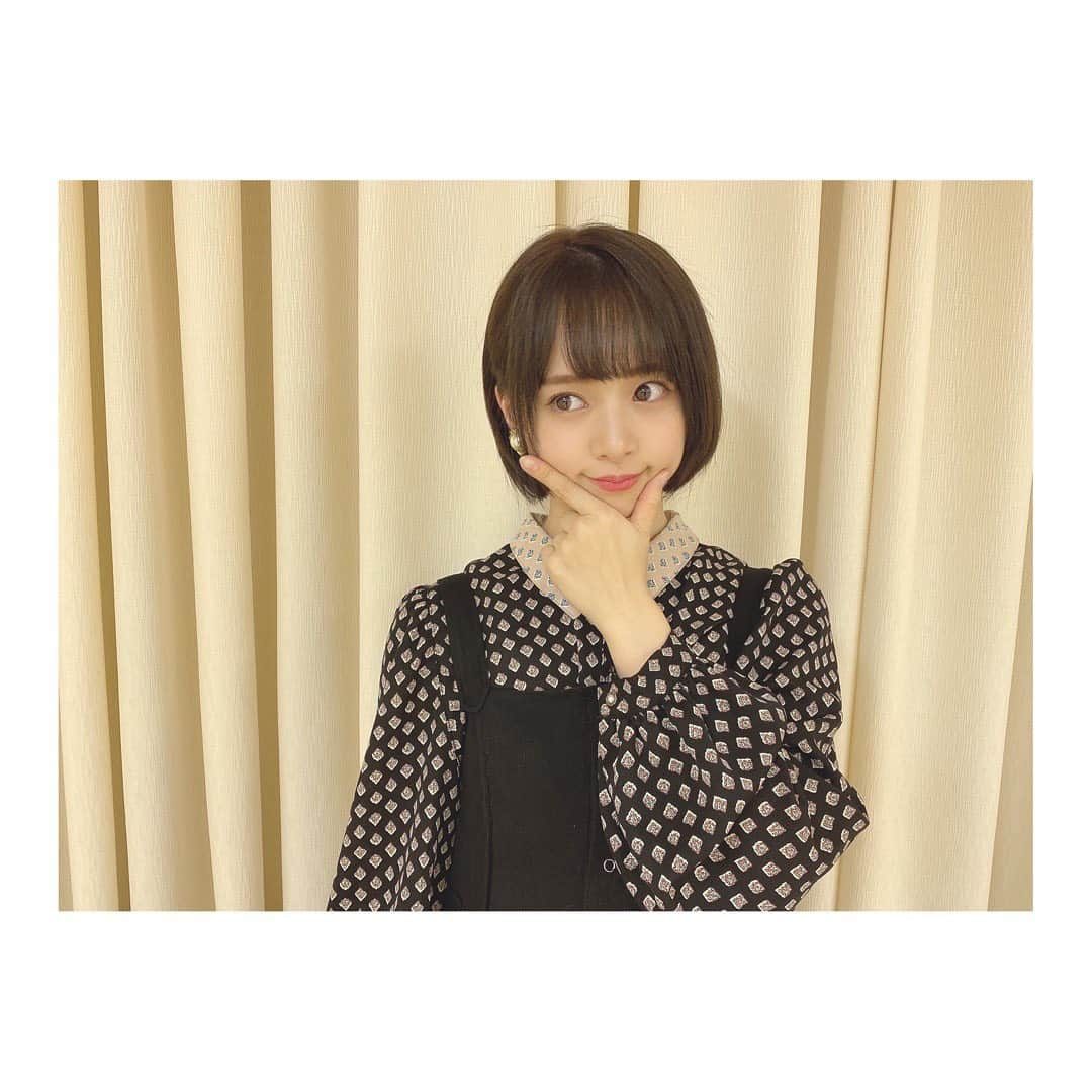 倉野尾成美さんのインスタグラム写真 - (倉野尾成美Instagram)「しゃきーん！ 多分、年末くらいのわたし。 #ショート #イヤリングお気に入り」5月8日 17時50分 - noochan_1108