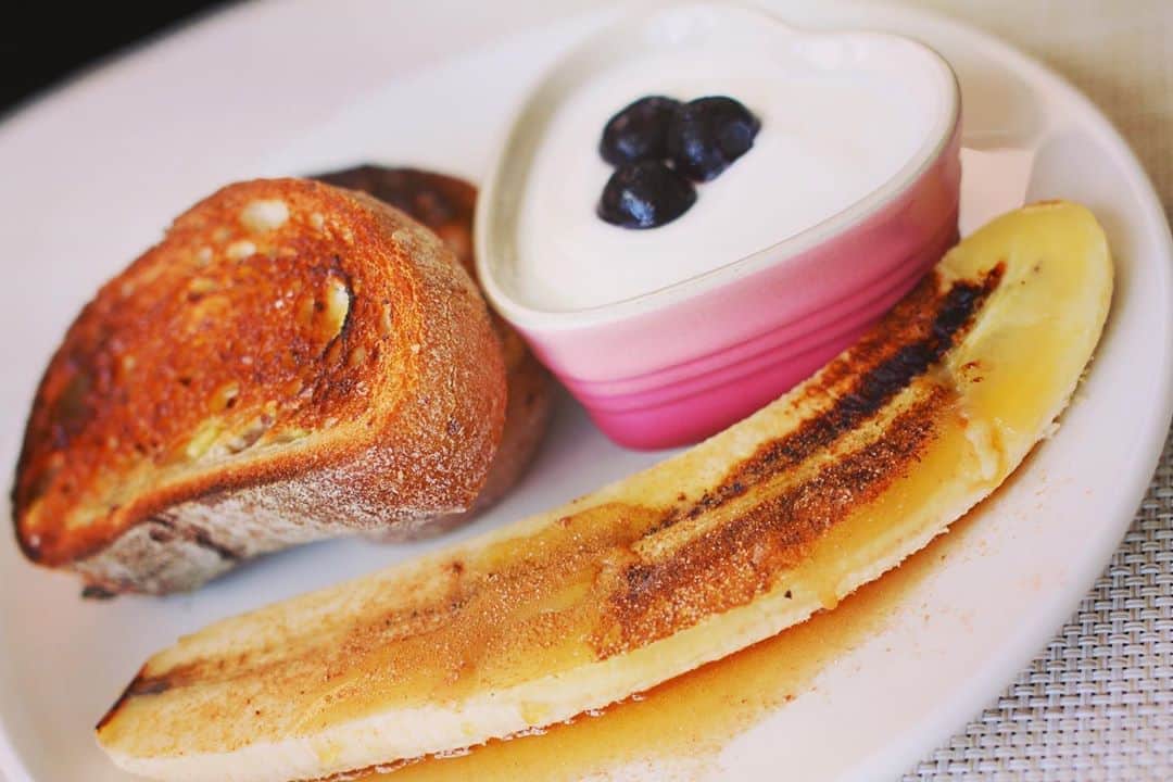 のインスタグラム：「みどりがたりない、、 . #朝ごぱん #breakfast #みすずご飯」