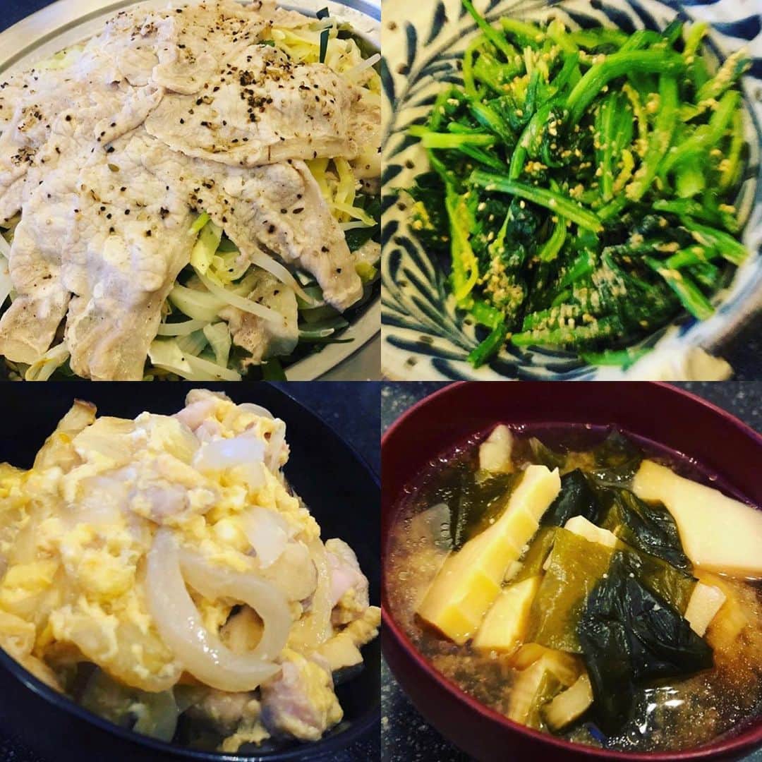 渡辺裕之さんのインスタグラム写真 - (渡辺裕之Instagram)「毎日本当に美味しい栄養価の高い免疫力アップの食事を作ってくれて 家族で食べれる❣️お陰様で元気で過ごせています。 ありがとう❣️感謝です。 #お家ご飯  #愛妻ご飯  #家族ご飯 #おうち時間  #母ちゃの味 #コロナに負けるな」5月8日 16時30分 - hiroyuki6267