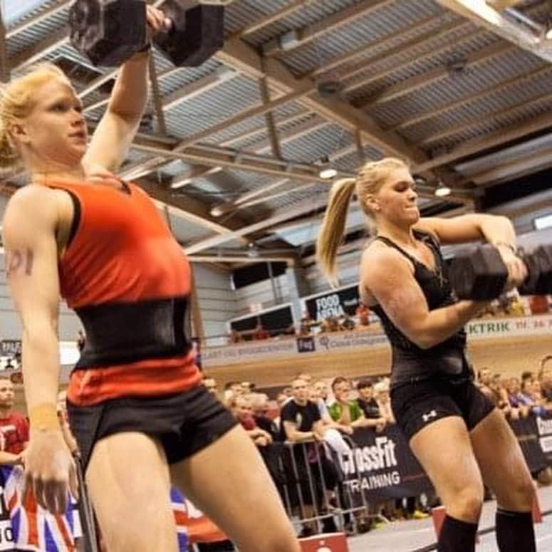 Katrin Tanja Davidsdottirさんのインスタグラム写真 - (Katrin Tanja DavidsdottirInstagram)「OMG! We just recorded an episode for @dottir talks on our first competition experiences so I went digging for old pictures from my first Regionals & first time me & @anniethorisdottir competed against other! 💥😍❤️🥰🔥 lil Kat + lil Annie. This was fun to find. She beat me in 5/6 events but MAN I tried to hang hahahaha we talk all about in our chat - Episode will be out soon enough! Until then just gonna keep looking at these pics ✨🥺 makes my heart happy.」5月9日 2時49分 - katrintanja