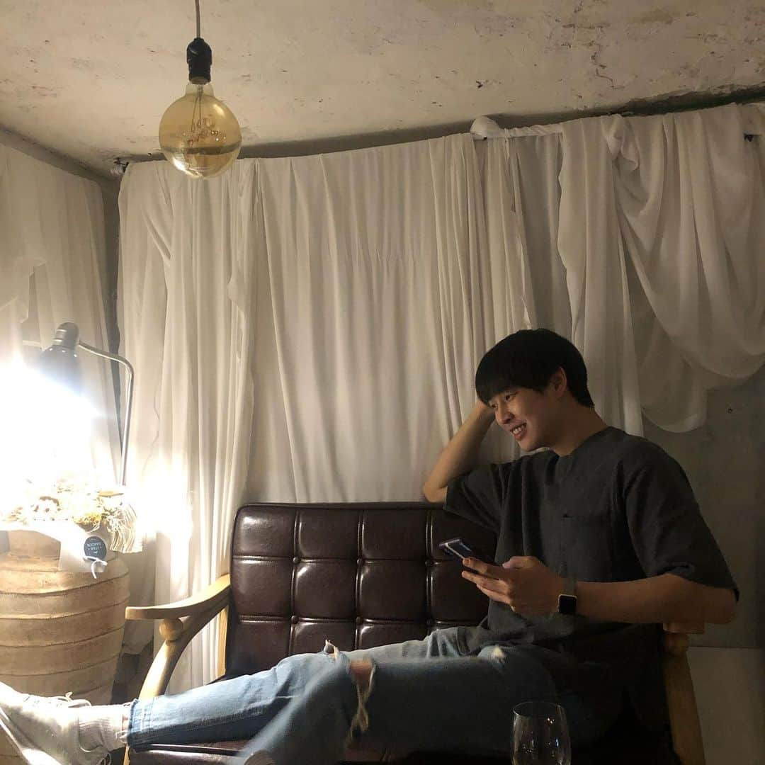 グァンヨン さんのインスタグラム写真 - (グァンヨン Instagram)「생존신고 . . . #노량진#밑술#와인#나들이#배우#영화#연기#드라마#지오#김지오」5月8日 20時56分 - go_bluesky612