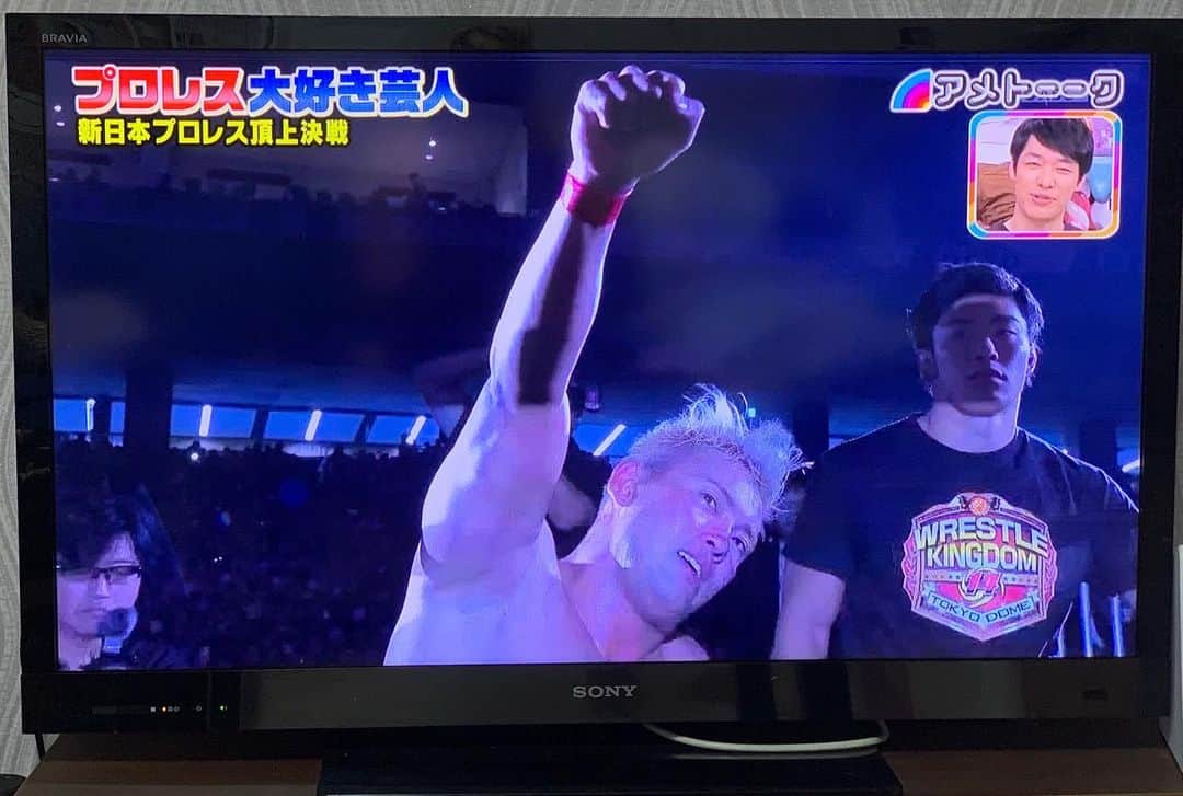 池田真一のインスタグラム：「プロレス大好き芸人最高かよ！ 早くプロレス観に行きたい😭」