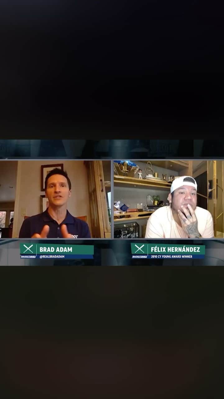 フェリックス・ヘルナンデスのインスタグラム：「Root Sports Backstories: Brad Adam & Felix Hernandez talk about his perfect game. • • • • #kingfelix #felixhernandez #rootsports #igtv #instagram #baseball」