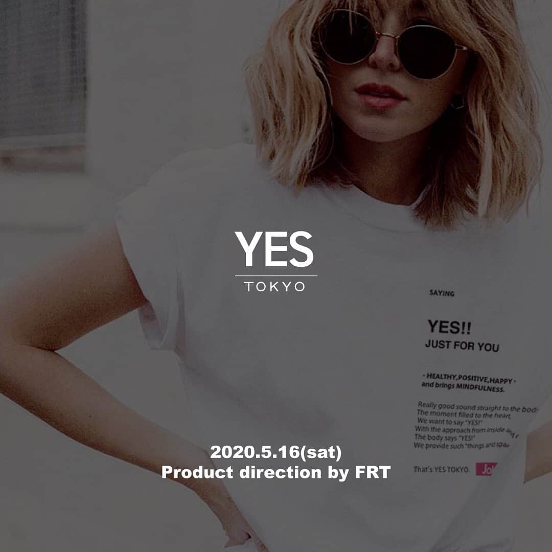 YES TOKYOさんのインスタグラム写真 - (YES TOKYOInstagram)「2020.5.16(SAT)  YES TOKYO - FRT - NO COFFEE / Collaboration collection For release @yestokyo & @nocoffee_ Product Direction by @f_r_t___  There is no life without Joke. Because without Joke, there Don’t Smile.  #yestokyo #nocoffee #frt #teaser」5月9日 12時23分 - yestokyo