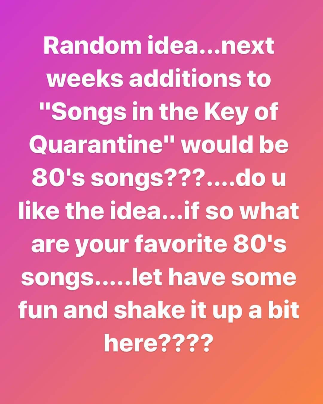 Zebraheadさんのインスタグラム写真 - (ZebraheadInstagram)「Let's see what you guys think!  #Zebrahead #songsinthekeyofquarantine #spotify #spotifyplaylist #80s」5月9日 9時02分 - zebraheadofficial