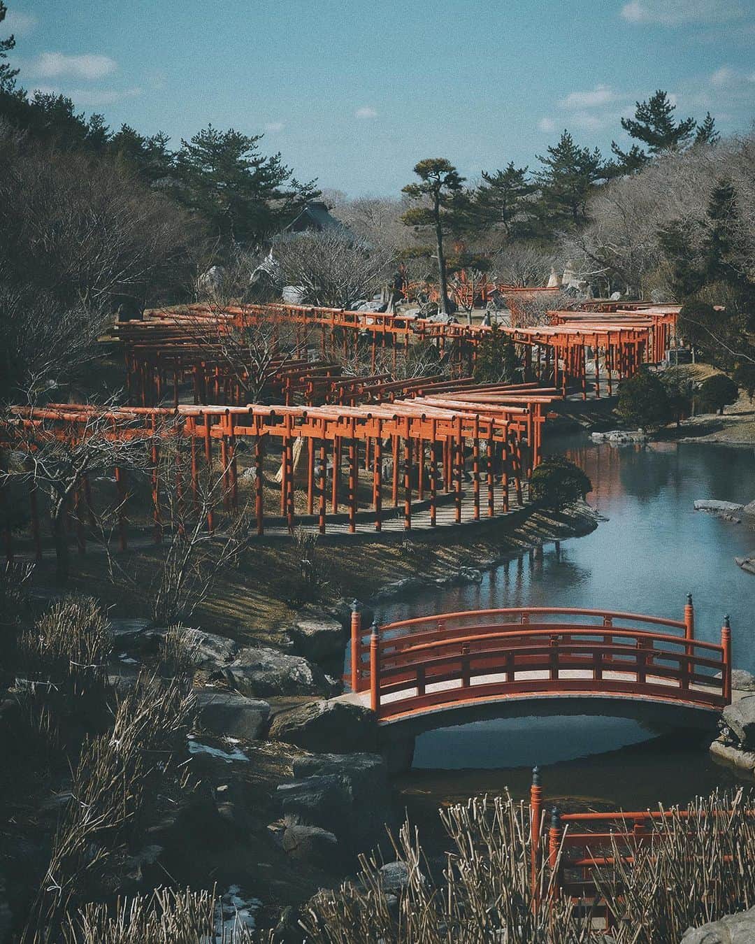 Berlin Tokyoのインスタグラム：「Road to the sanctuary. . . These photos were taken with an EOS-R and RF 24-70mm f2.8 lens borrowed from @eos_canonjp . It is small and easy to carry.  The lens is very sharp and bokeh is beautiful. . . #hellofrom Aomori, #Japan」