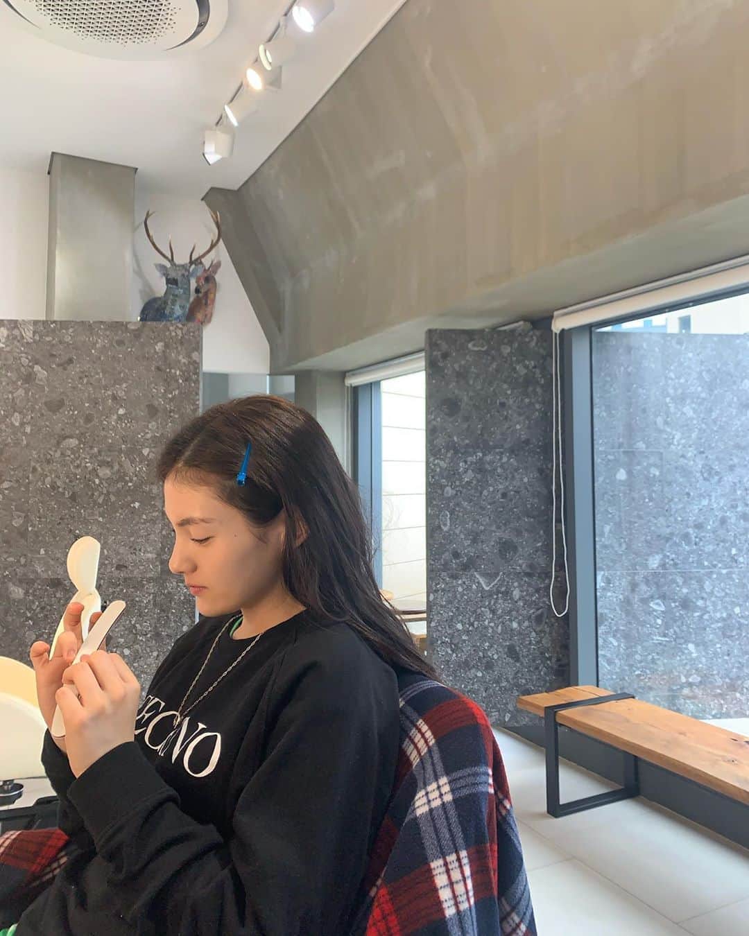 キム・ヨンジのインスタグラム：「#더킹영원의군주 나리선생님 만나는날!」