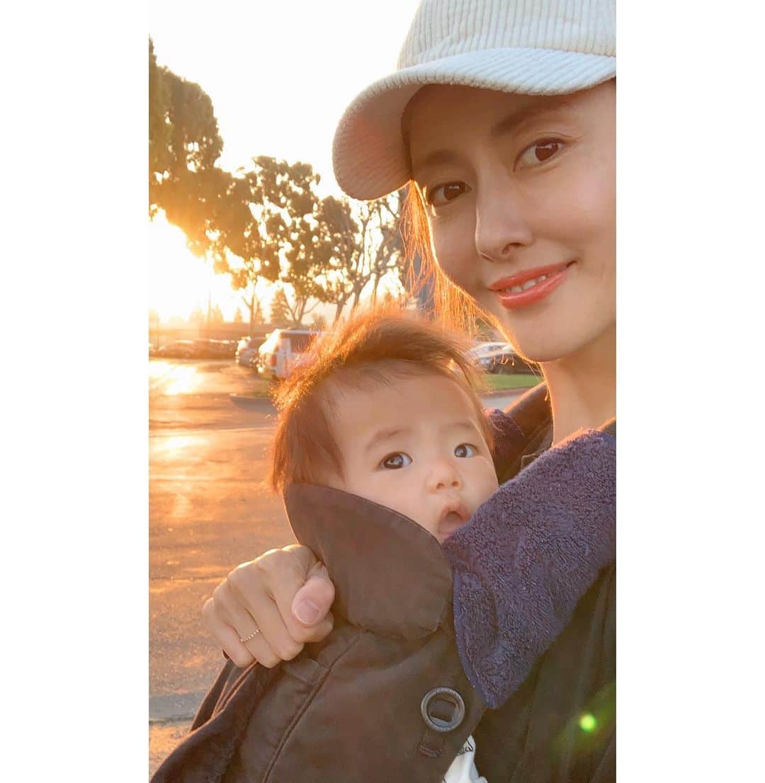 高木りなのインスタグラム：「#motherandson ❤️」
