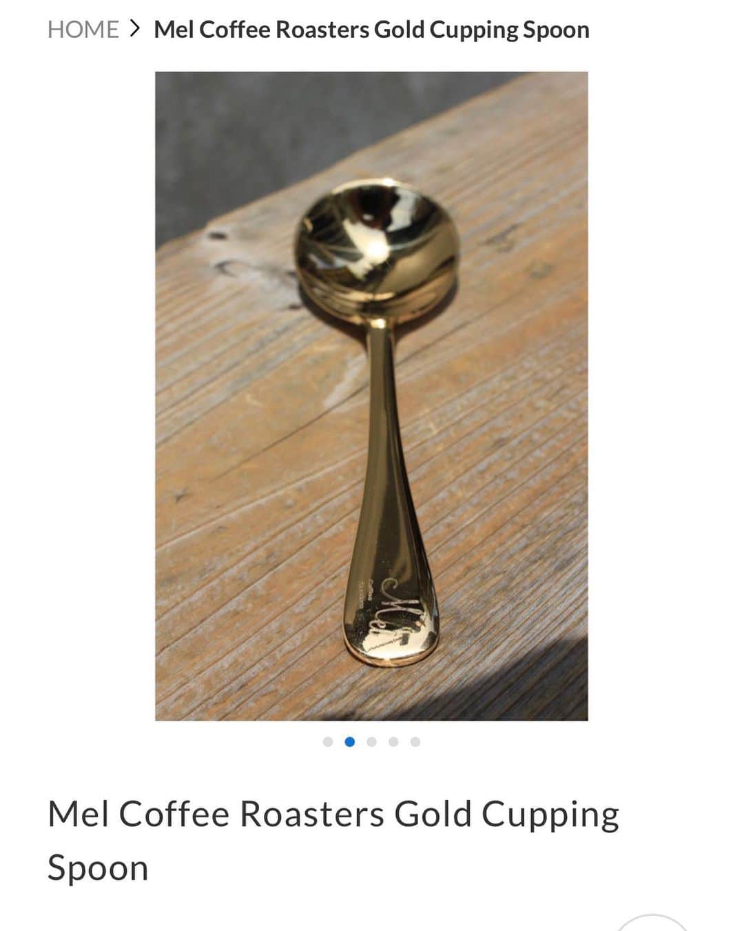 Mel Coffeeさんのインスタグラム写真 - (Mel CoffeeInstagram)「ご自宅でカッピングをしている方も多いみたいですね。  Mel Coffee Roastersよりゴールドのカッピングスプーンもロゴ入りでございますよ！  オンラインショップより覗いてみてくださいませ！  引き続きオンラインのみとなりご迷惑おかけ致しますが宜しくお願い致します。  #melcoffeeroasters #cuppingspoon #goldcuppingspoon #specialtycoffee」5月9日 21時55分 - melcoffeeroasters