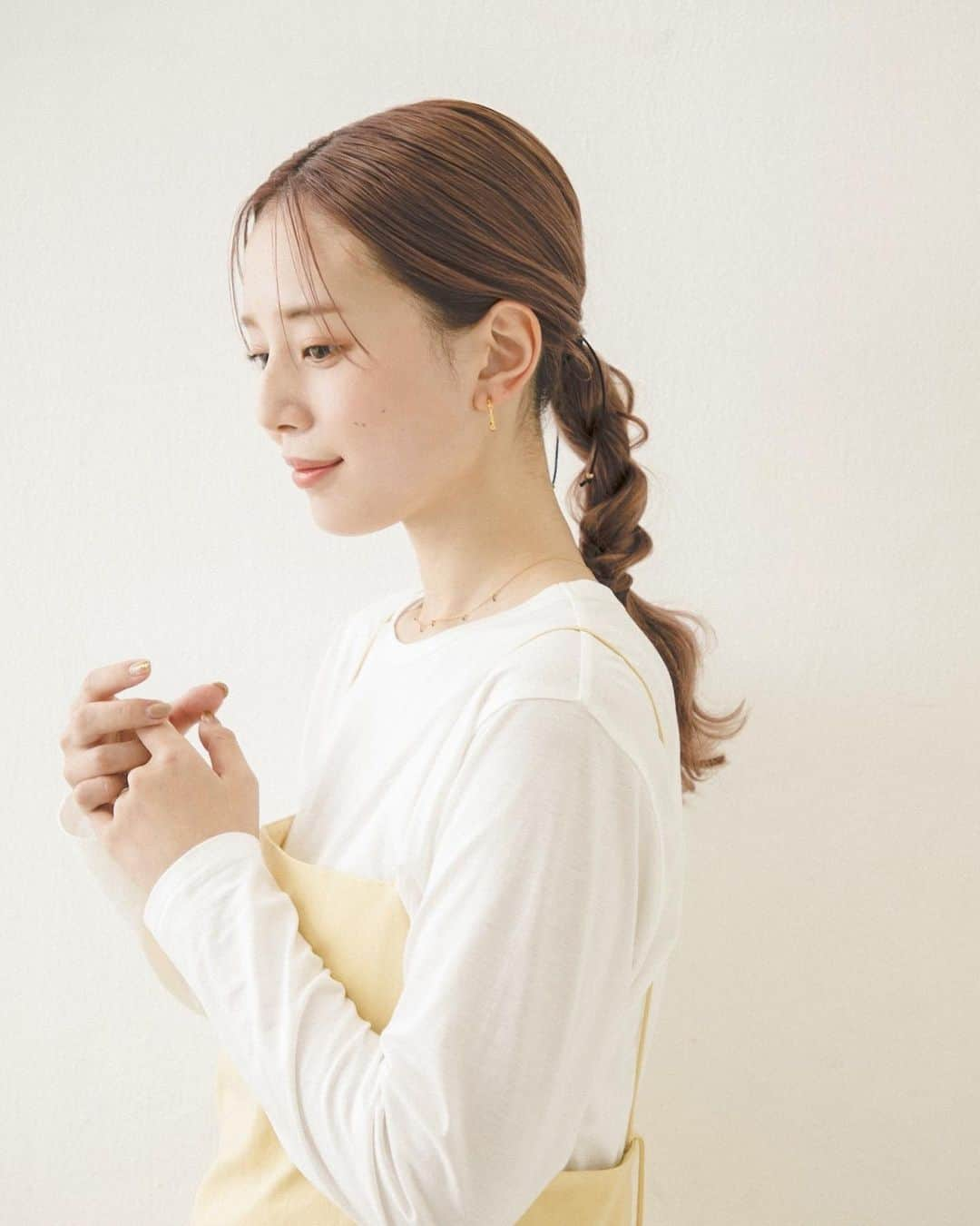 福田瞳さんのインスタグラム写真 - (福田瞳Instagram)「PREPPY 6月号📸 @kanekomayumi12 . . . #かねこアレンジ  #ヘアアレンジ #preppy #stayhome #おうち時間」5月9日 15時01分 - fukudahitomi610