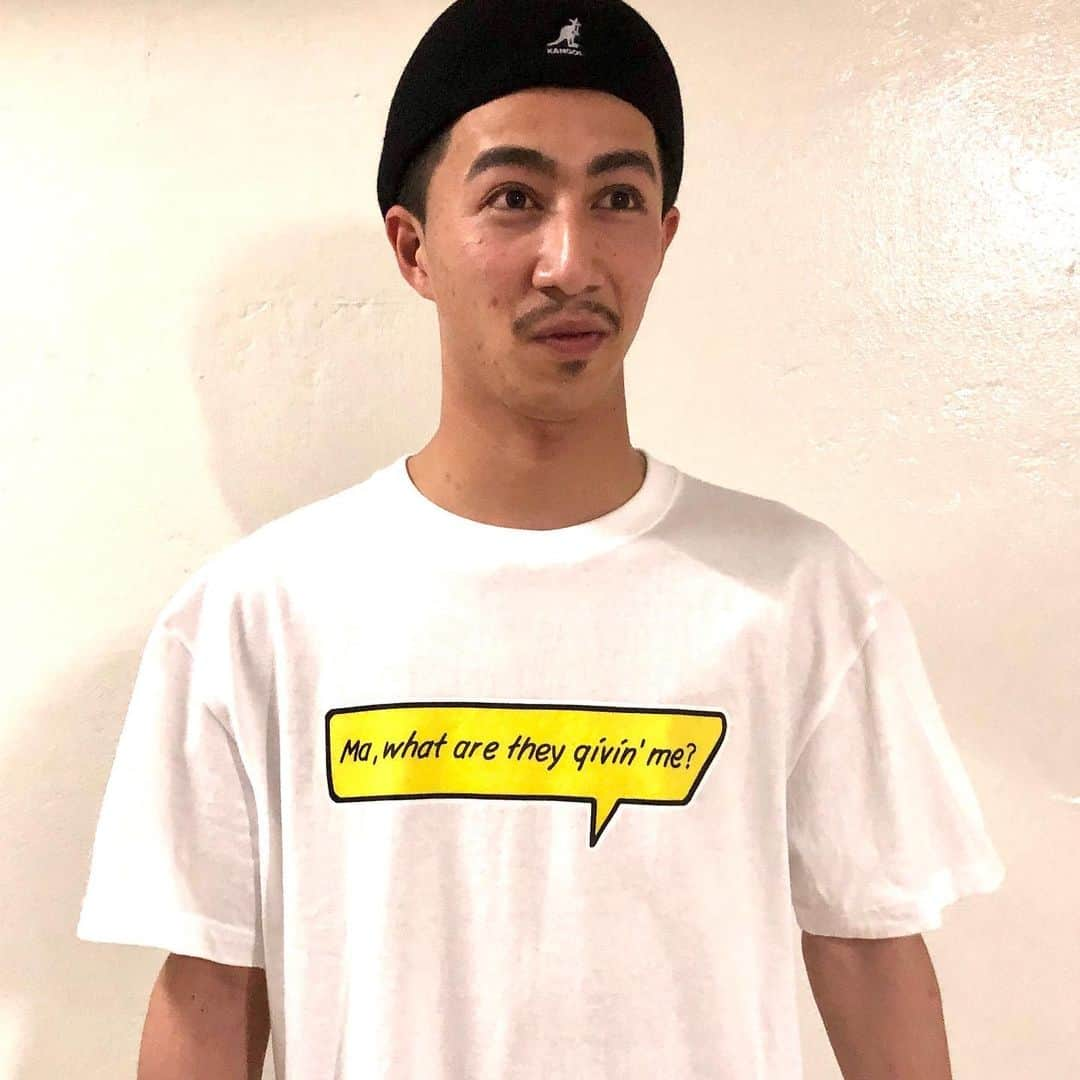 サイプレス上野さんのインスタグラム写真 - (サイプレス上野Instagram)「【BOYEE】 “SURE SHOT” T-shirt（¥4400）→ http://dreamkaihatsu.shop-pro.jpを念力コピペ or プロフィールリンクよりよっしゃっしゃっす🙏  MODEL:1PAC（165cm/M着用） ※GW進行&郵便局15時閉店を知らず若干発送遅れてしまい申し訳ありません💦3蜜を避けた完全オレ一人オペレーションで梱包から発送までぶっかまし〼。#サ上 #ロ吉 #drmcrew #boyee #ドリーム開発 #ワツグー #サイプレス上野 #サ上 #サイプレス上野とロベルト吉野 #サ上とロ吉 #LEGENDオブ伝説 #上千代THE闇スナイパー #建設的 #ENTADASTAGE #フリースタイルダンジョン #とれせん #流派r #水曜musicTHENIGHT」5月9日 16時36分 - resort_lover