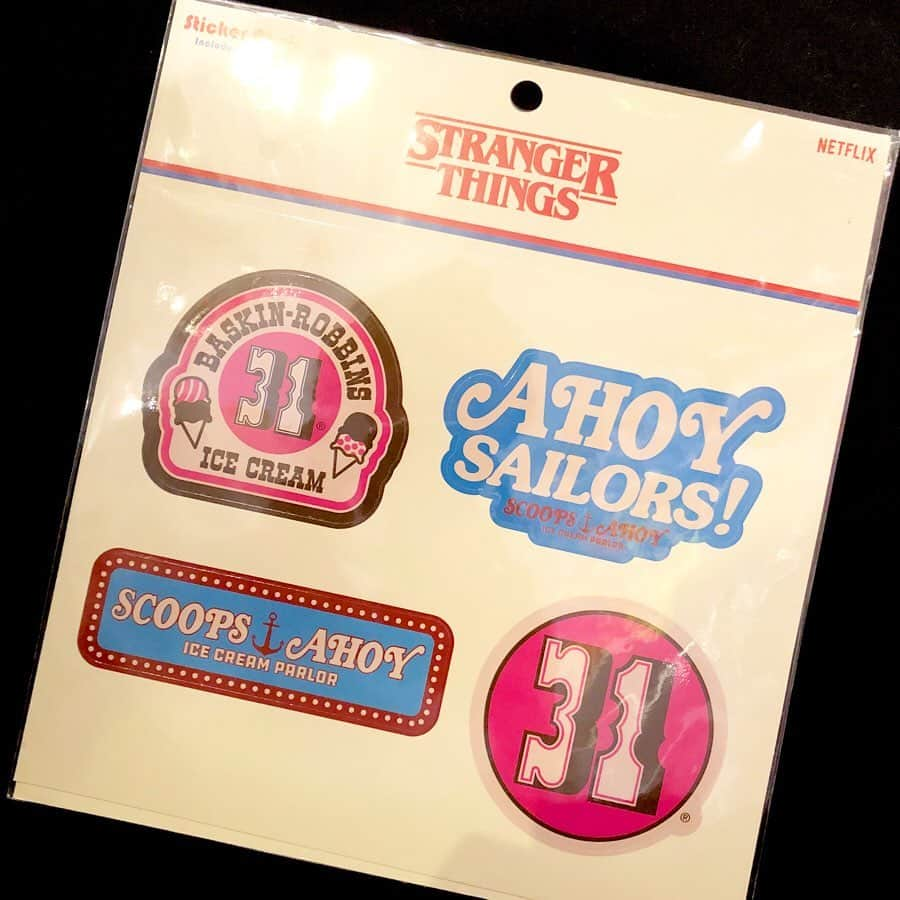 おもちゃやSPIRALさんのインスタグラム写真 - (おもちゃやSPIRALInstagram)「STRANGER THINGS﻿ Sticker & Magnet SALE🍨✨﻿ ﻿ 各2000円→各1500円﻿ ﻿ 数量限定SALEです🤗💕﻿ 楽天からも購入して頂けます！」5月9日 16時40分 - spiral_toy