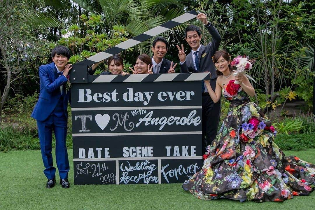 アンジェローブ 名古屋 結婚式場のインスタグラム