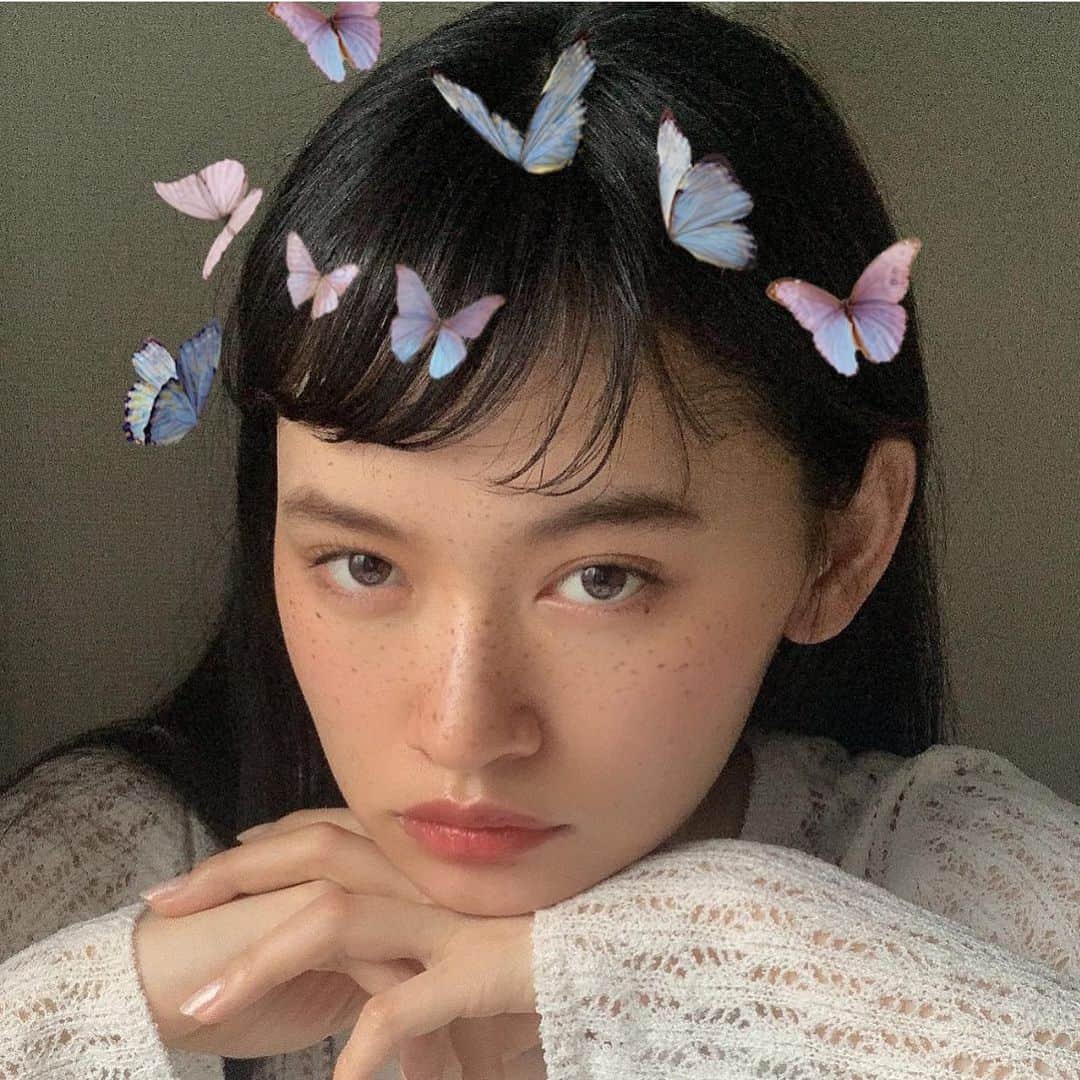 shihori.kathleenのインスタグラム：「にゅ」