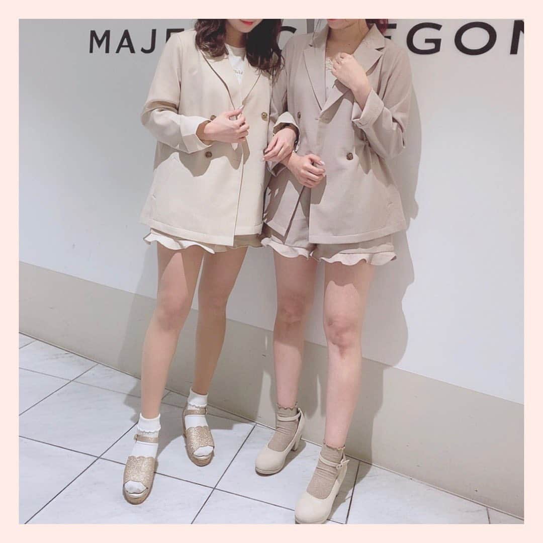 Majesticlegonさんのインスタグラム写真 Majesticlegoninstagram オンラインストア予約 麻ライクテーラージャケット 6 050 税込 オンラインストア入荷 麻ライクフリルショートパンツ 4 6 税込 軽くて麻の様な風合いのジャケットと