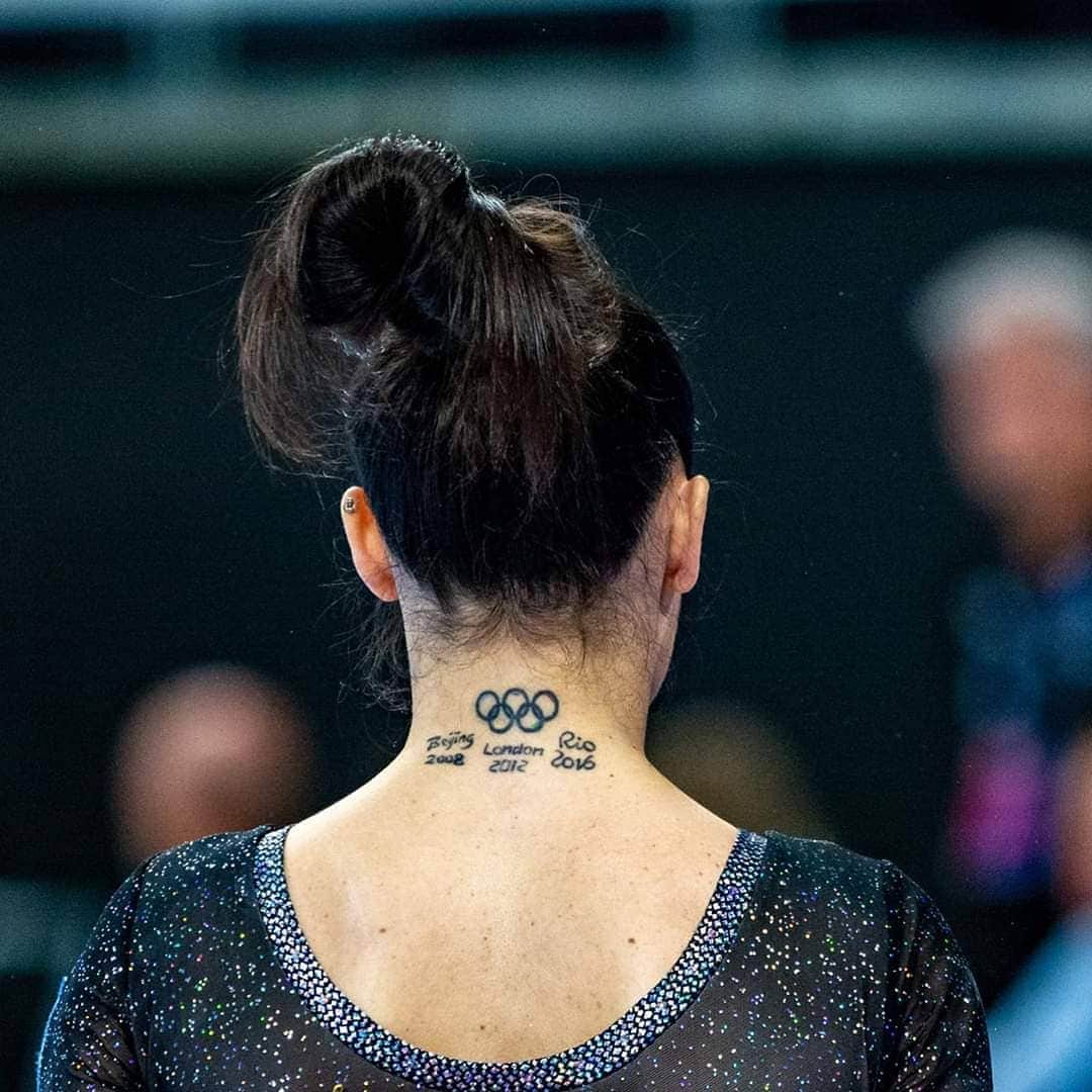 バネッサ・フェラーリのインスタグラム：「Non si può avere paura del domani. In fondo è oggi il giorno che ti faceva paura ieri. 👌💕🦋 (Cit.) #vanessaferrari  #roadtofuture #gymnastics #italiateam」