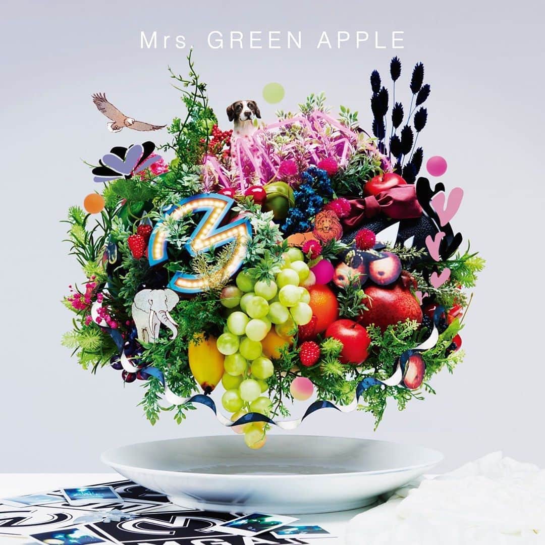 Mrs. GREEN APPLEさんのインスタグラム写真 - (Mrs. GREEN APPLEInstagram)「Mrs. GREEN APPLE﻿ BEST ALBUM『5』﻿ 2020/7/8 wed﻿ RELEASE！﻿ ﻿ #mrsgreenapple﻿ #MGA5」4月15日 20時42分 - mgaband