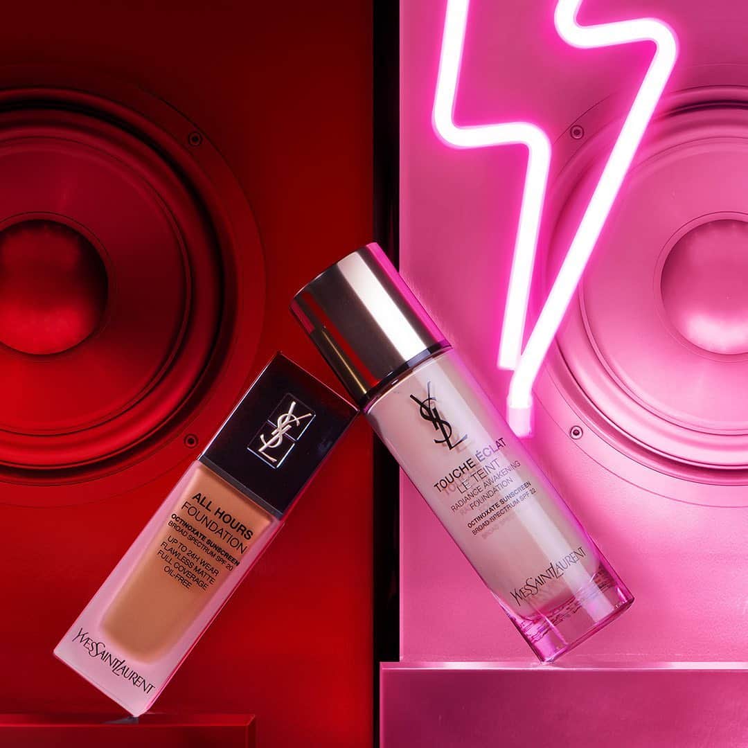Yves Saint Laurent Beautyさんのインスタグラム写真 - (Yves Saint Laurent BeautyInstagram)「Take your obsession off the charts.  Let's start with the base. ALL HOURS FOUNDATION, gives a 24hr performance of flawless wear, while TOUCHE ÉCLAT LE TEINT offers buildable coverage, with skin luminosity, for a radiant finish. On which side of the stage do you stand? ALL HOURS ENCRE DE PEAU FOUNDATION B70 TOUCHE ÉCLAT LE TEINT FOUNDATION B10  #yslbeauty #toucheeclat #mattevsglow」4月15日 21時10分 - yslbeauty