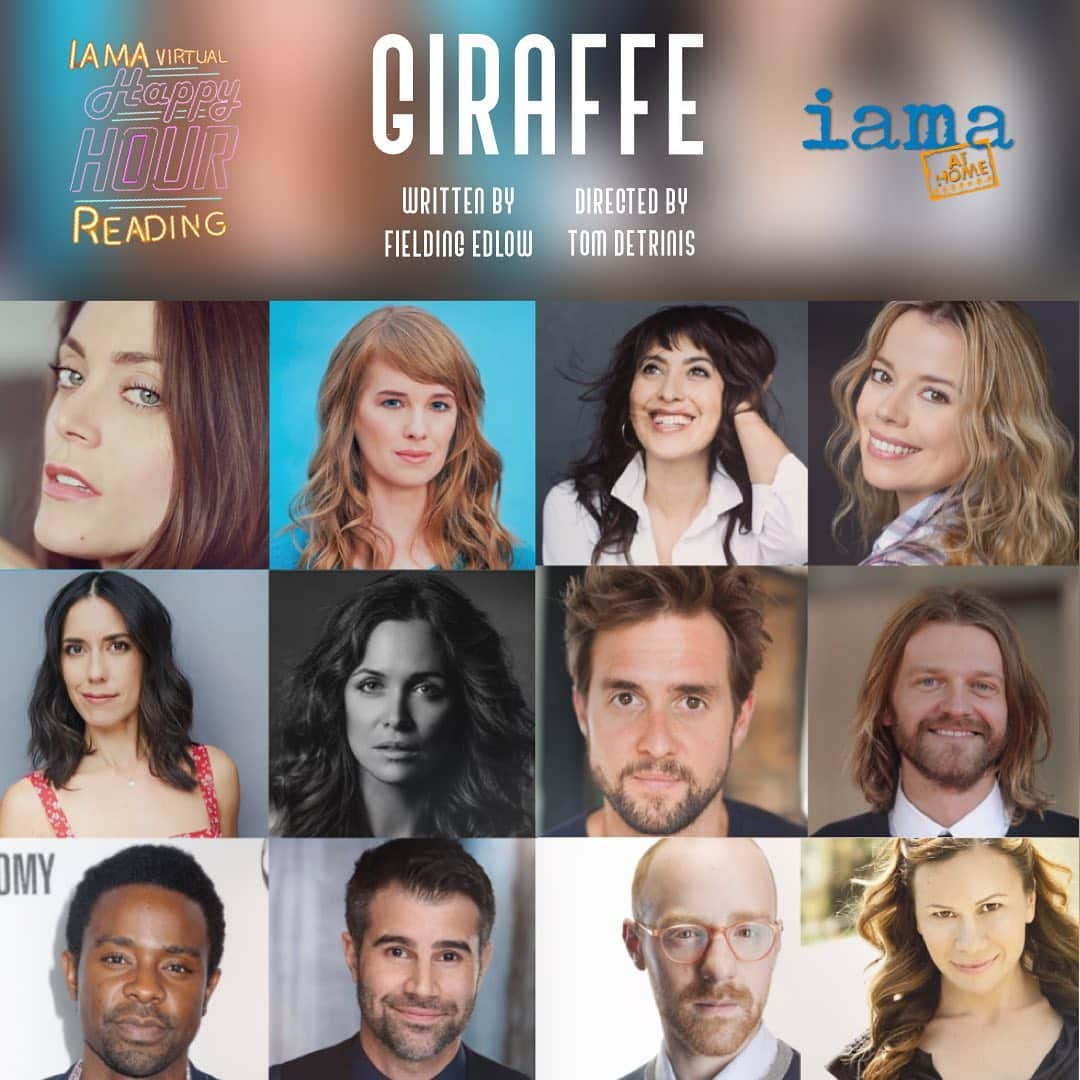 ションダ・ライムズさんのインスタグラム写真 - (ションダ・ライムズInstagram)「People.  IAMA is kicking off their #IAMAatHome series with a live reading of Fielding Edlow's GIRAFFE directed by Tom DeTrinis TODAY at 5pm PST. It's Free! It's Fun! It's Live! Head over to @iamatheatre to register.」4月16日 1時54分 - shondarhimes