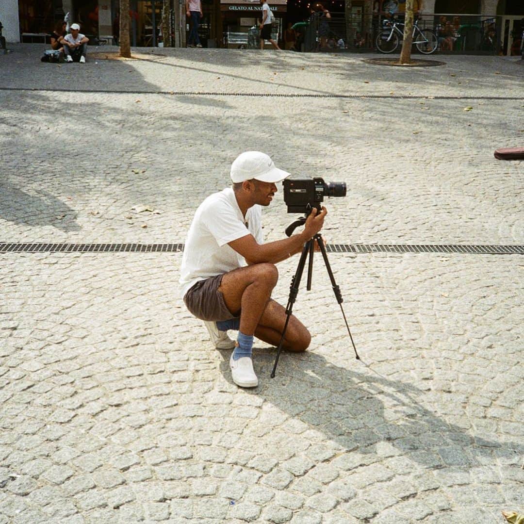 トロ・イ・モアのインスタグラム：「some great bts shots from the making of ‘Pamela’ by @sammysartori  Premiering Saturday, April 18th 2020 on YouTube. (Link coming soon) hope you can tune in :) wash yo butt  Update: link in bio」