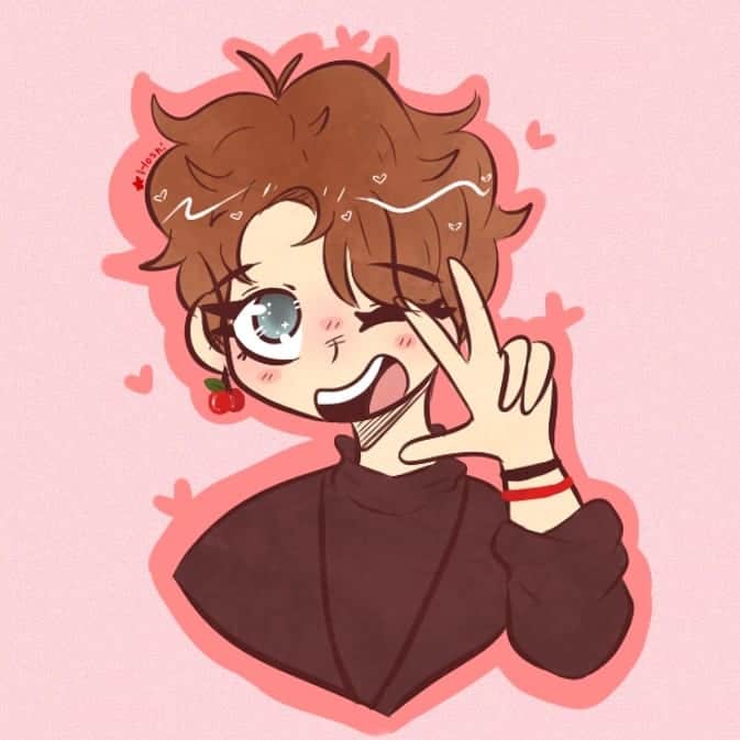 のインスタグラム：「A small doodle of a friend and fashion icon ;') @/catherinecantcosplay」