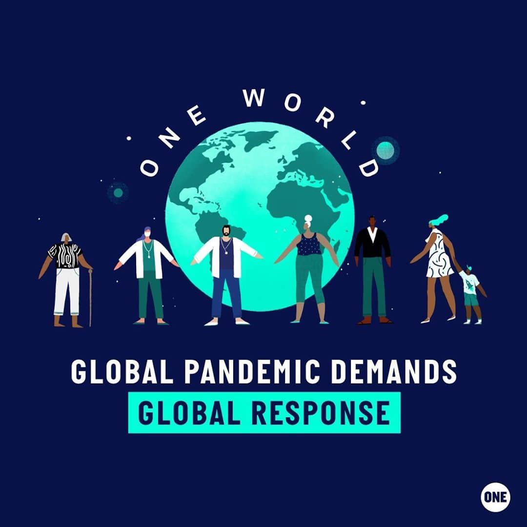 ダナイ・グリラのインスタグラム：「I stand in solidarity with everyone around the world affected by COVID-19 and I’m joining @ONE in telling governments that a global pandemic demands a global response. Sign the petition demanding a Global Plan at one.org/oneworld. ‪Because none of us are safe until all of us are safe.‬」