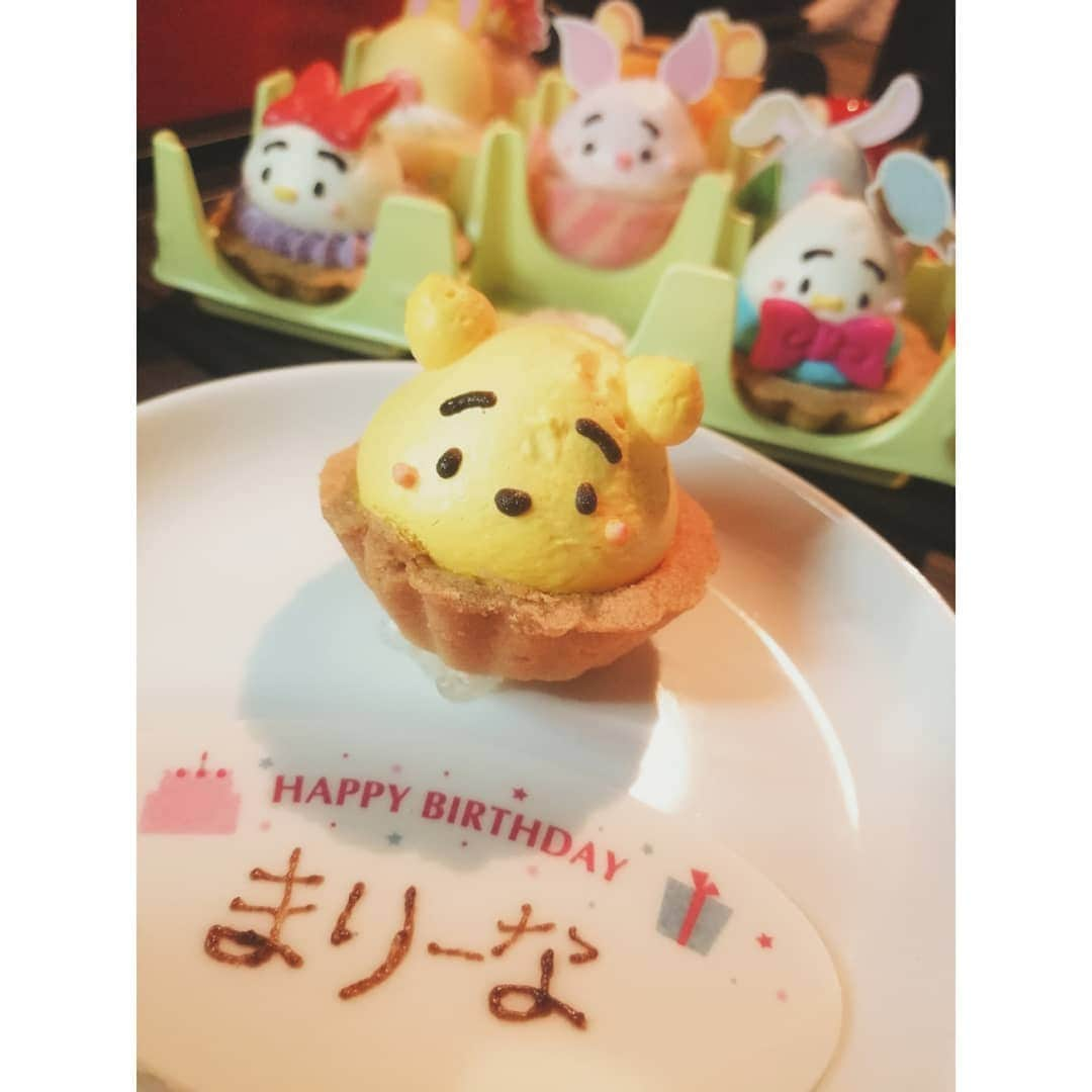 宮島マリーナのインスタグラム：「🎂 くまのプーさんケーキ 💗 ありがとう🥰✨ . お母さんからもバースデーカードもらった🥰 . . . . . . . . . . . . . . #宮島マリーナ #オスカープロモーション #くまのプーさん  #ディズニー #プーさんグッズ #プーさん好き #プーさん好きと繋がりたい #disney #pooh #くまのプーさんケーキ #プーさんケーキ #ディズニーケーキ #winniethepooh #ディズニー好き #ディズニー好きと繋がりたい #followme #birthday #happybirthday #happybirthdaytome #誕生日 #4月15日 #バースデーカード #お誕生日カード #ケーキ #バースデー #バースデーケーキ #誕生日ケーキ #銀座コーナー #quarantine #quarantinebirthday」