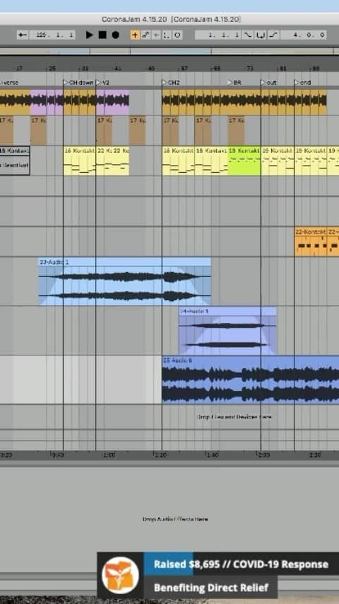 マイク・シノダのインスタグラム：「Made a thing and vibed so hard today. Making tracks LIVE on Twitch (OfficialMikeShinoda) every day at 10am PST」