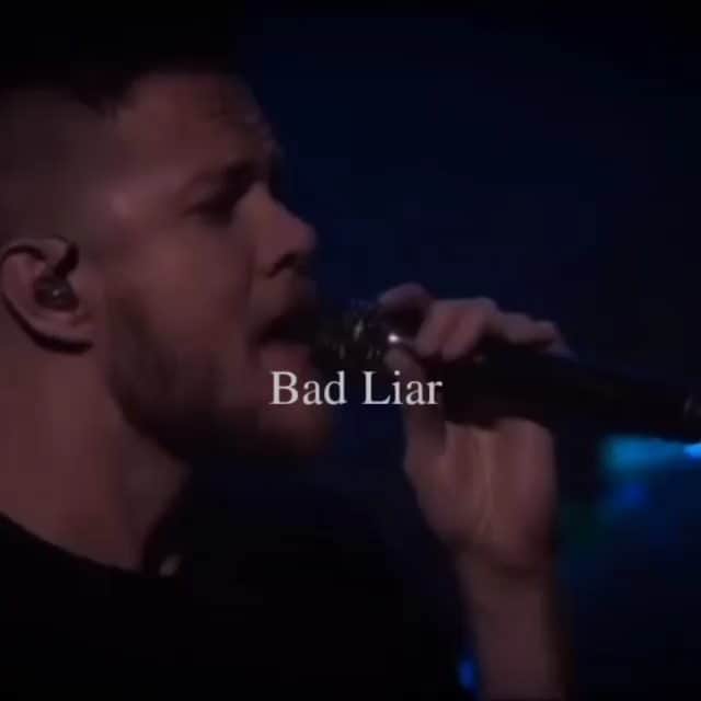 senasena.33のインスタグラム：「#badliar #imaginedragons」