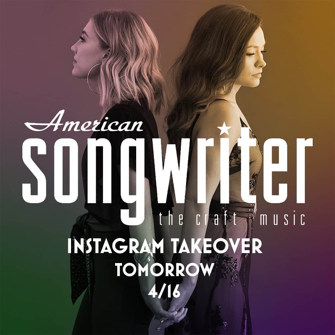 Maddie & Taeさんのインスタグラム写真 - (Maddie & TaeInstagram)「TOMORROW! We're taking over @americansongwriter’s Instagram stories. Be sure to follow along ☺️」4月16日 9時41分 - maddieandtae