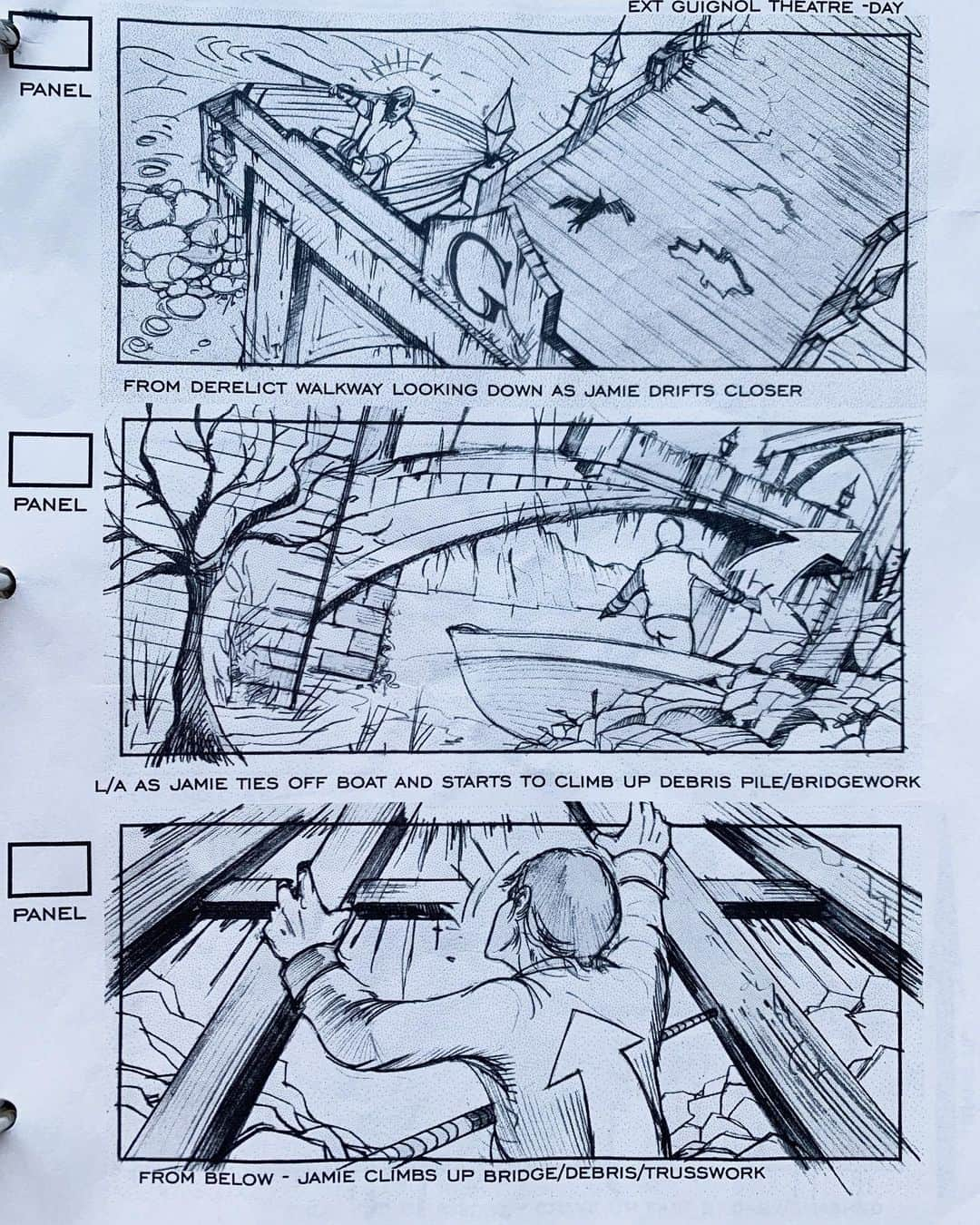 ジェームズ・ワンさんのインスタグラム写真 - (ジェームズ・ワンInstagram)「Been doing some Spring cleaning and came across the storyboards for DEAD SILENCE. Kinda fun to revisit the filmmaking process from back then. Since this movie is getting some love these days, I’m gonna put some up! (Storyboards by Greg Chown)」4月16日 10時21分 - creepypuppet