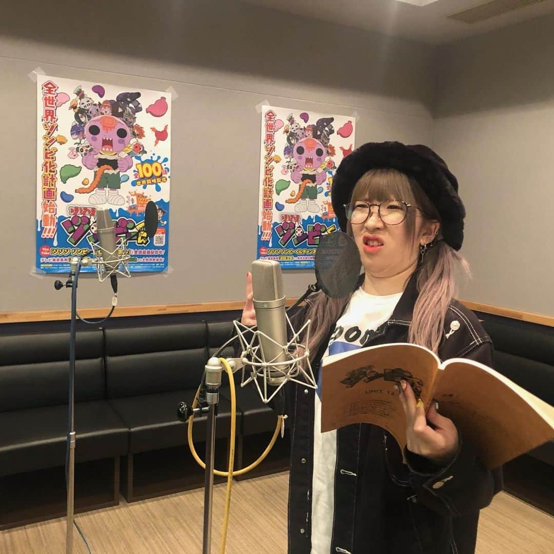 まあたそさんのインスタグラム写真 - (まあたそInstagram)「声優です😄  #ゾゾゾゾンビーくん」4月16日 10時40分 - 5m91r