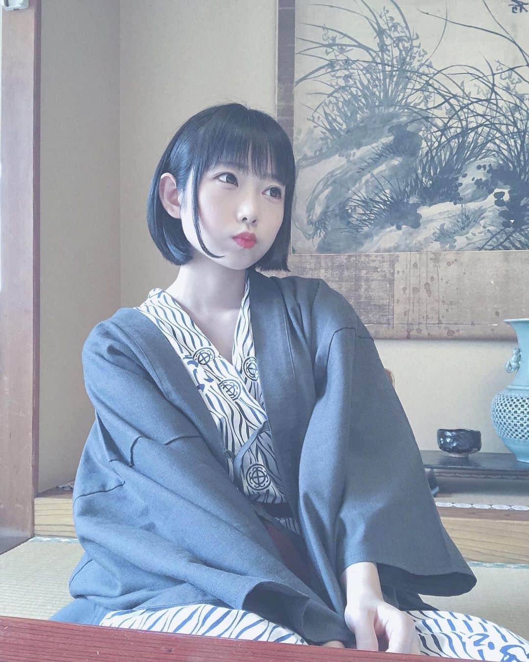 白釈迦遺さんのインスタグラム写真 - (白釈迦遺Instagram)「. 旅館浴衣って、いいですね🧖‍♀️」4月16日 10時50分 - shaka_yui