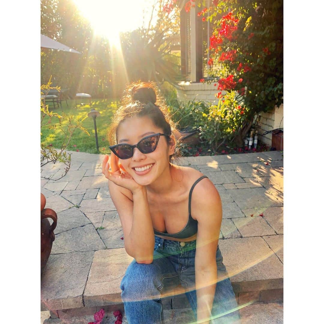 福山智可子のインスタグラム：「At least, the sun is back! #yes」