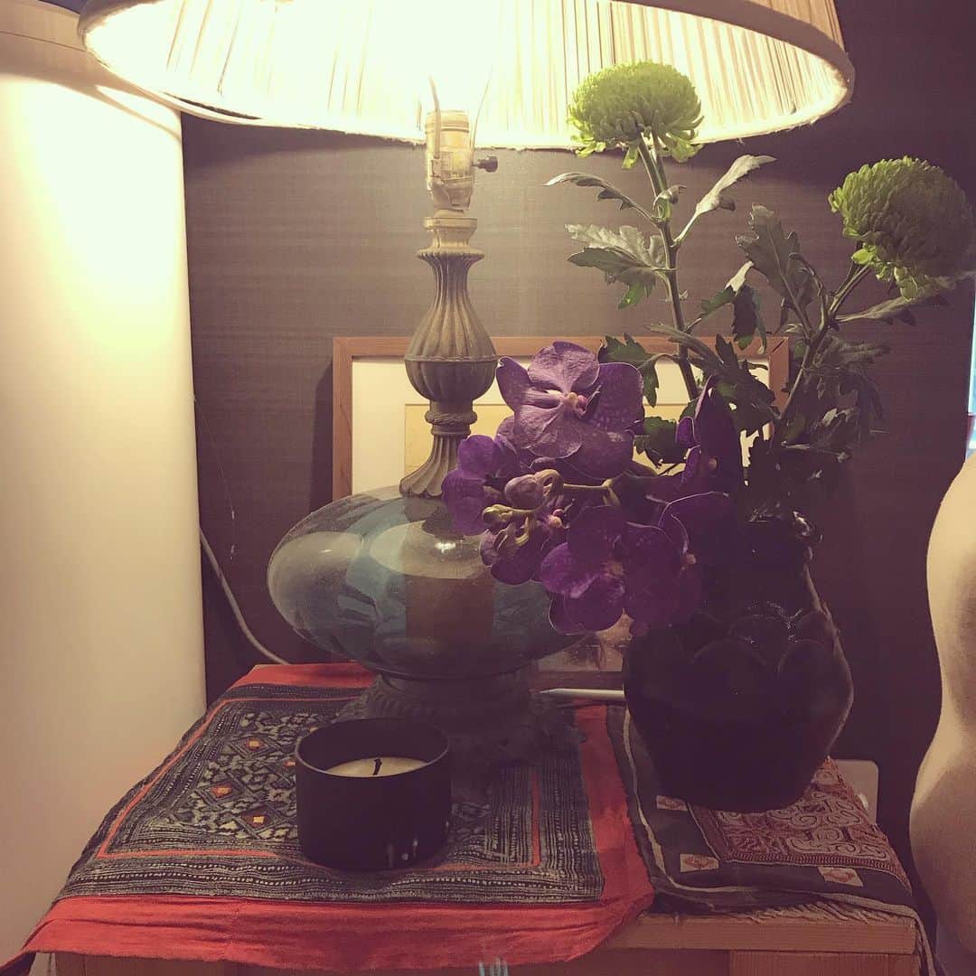 野波麻帆さんのインスタグラム写真 - (野波麻帆Instagram)「. お花を飾ろう。 こんな時こそ心を豊かに。 #stayhome」4月16日 15時43分 - mahononami