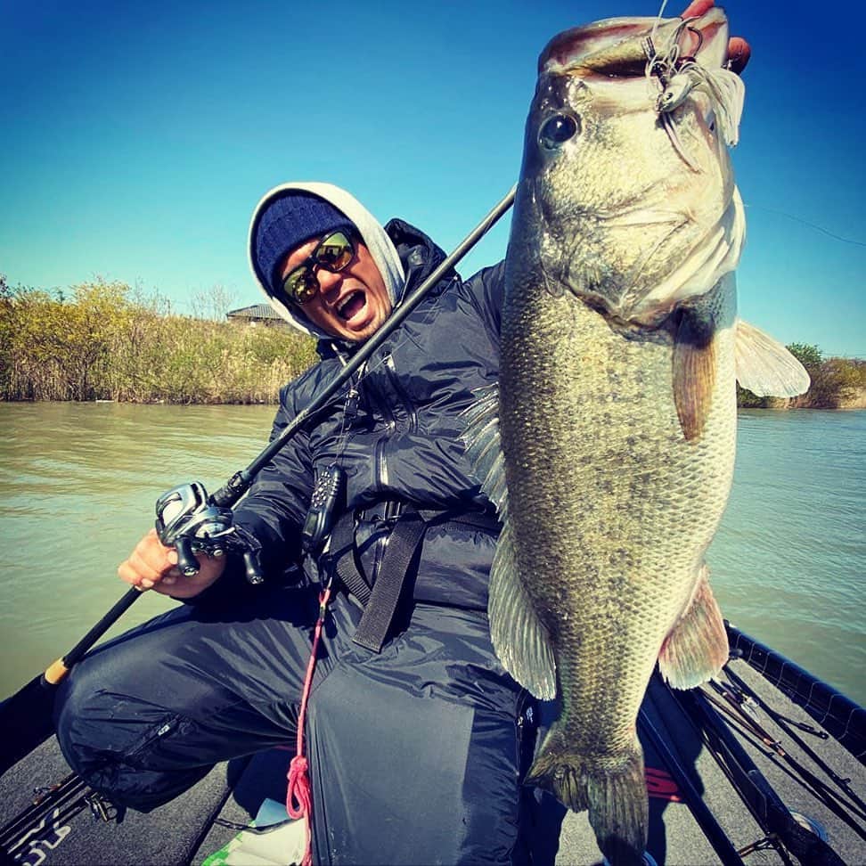 Megabass Inc.のインスタグラム：「Nice catch with UOZU SWIMMER from Lake Biwa!!! @sugimura_kazuya  #megabass #メガバス #uozuswimmer  #destroyer」