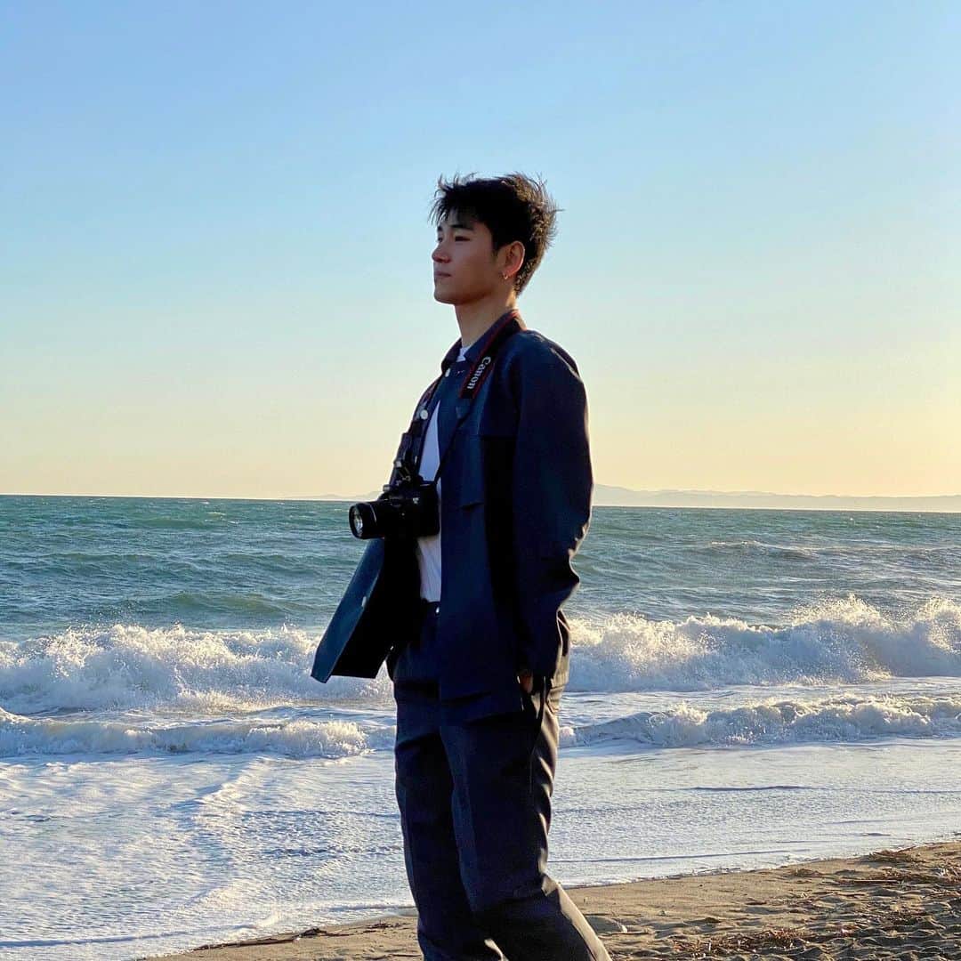 樋口葉生のインスタグラム：「🌊」